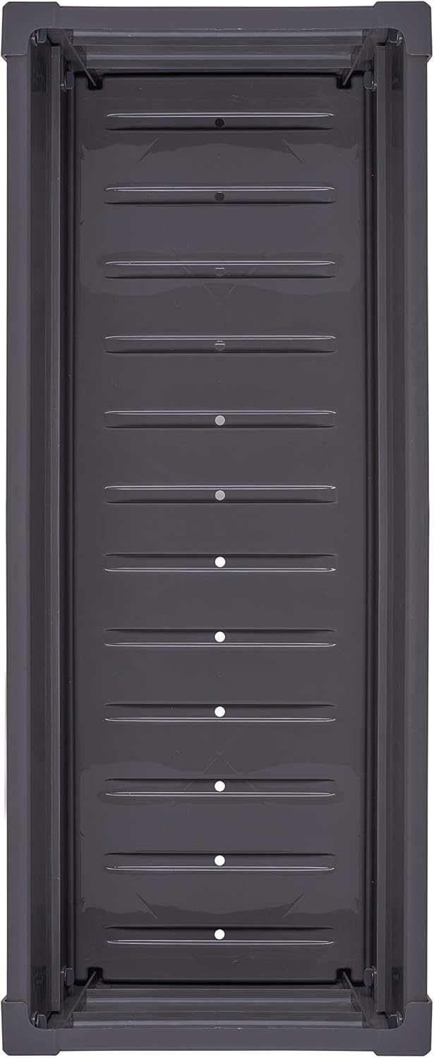 Dark Gray Elevated Garden Planter