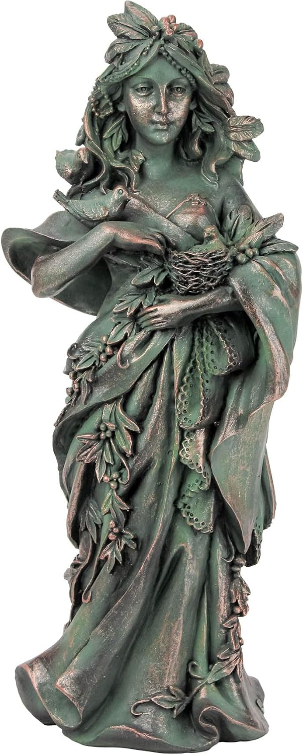 Full Color Mother Nature Forest Maiden Statue