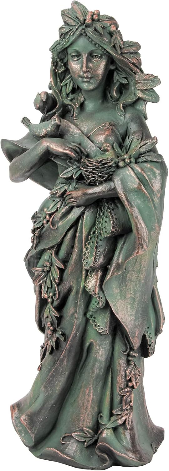 Full Color Mother Nature Forest Maiden Statue