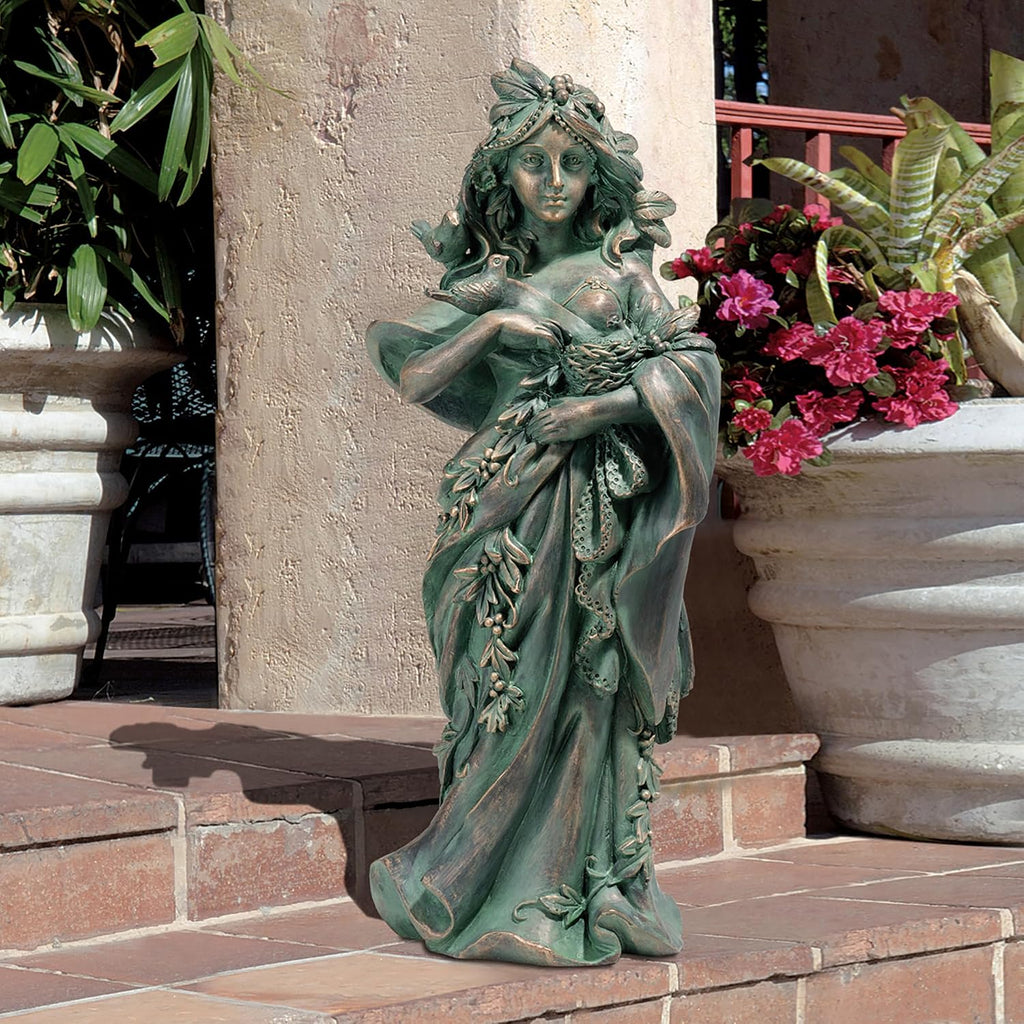Full Color Mother Nature Forest Maiden Statue