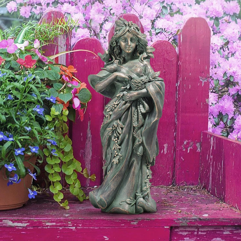 Full Color Mother Nature Forest Maiden Statue