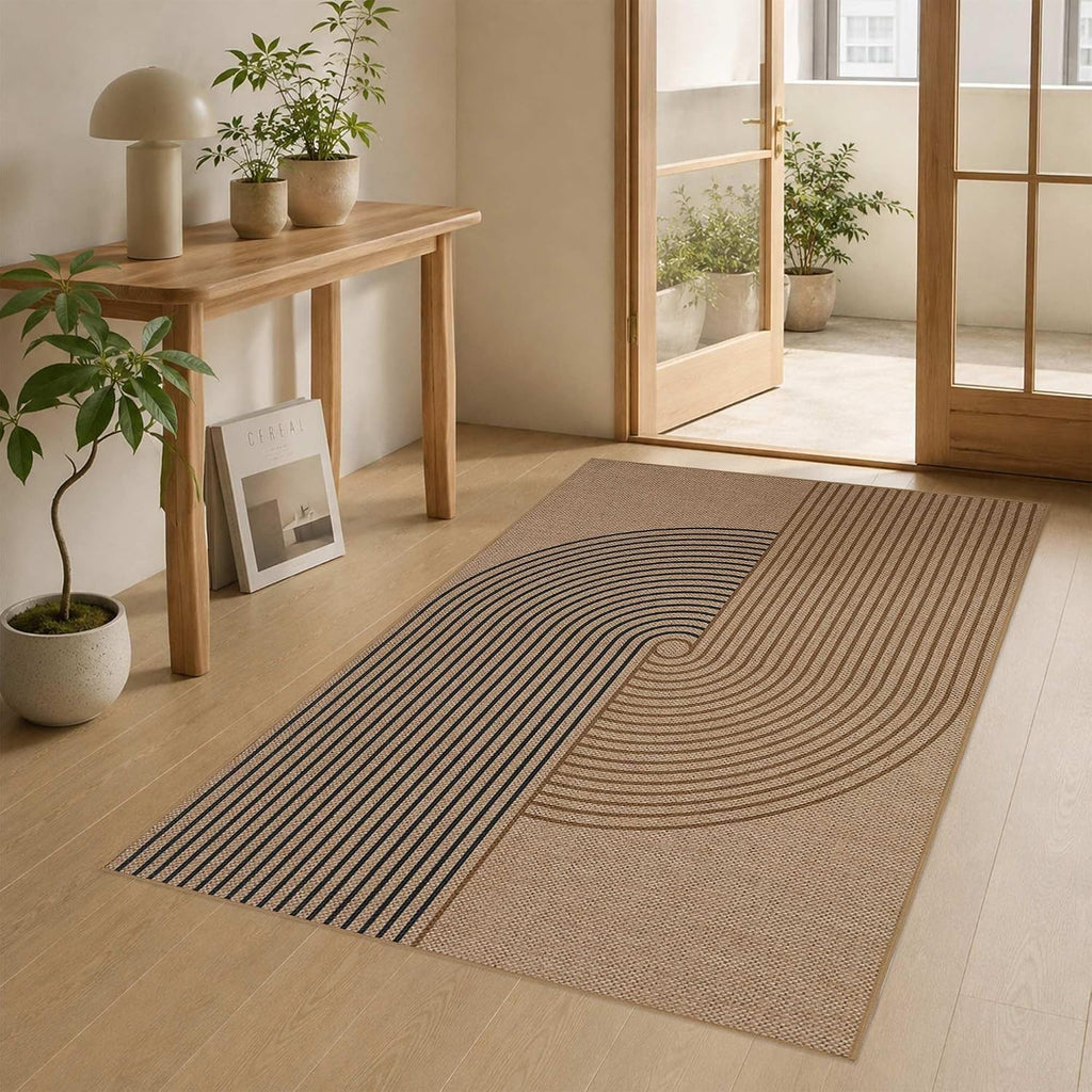 3x5 Washable Jute Patio Rug