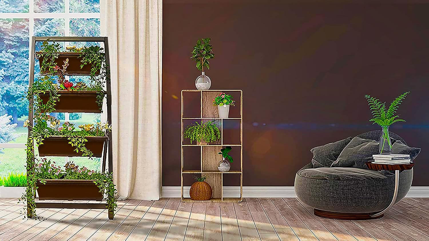 6ft Vertical Raised Garden Planter