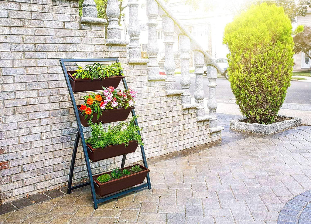 4ft Vertical Wood Raised Garden Bed